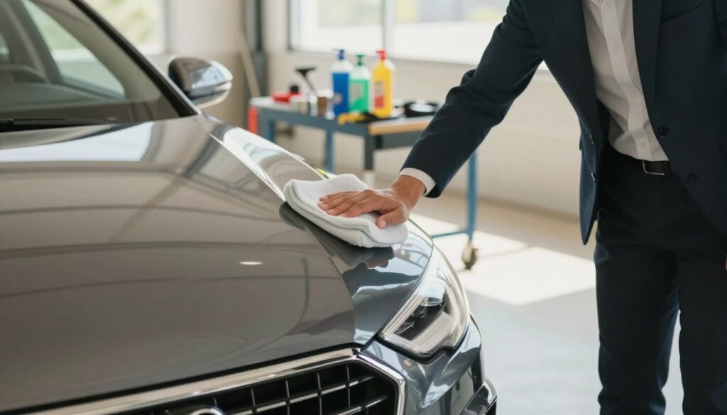 preparing car for sale