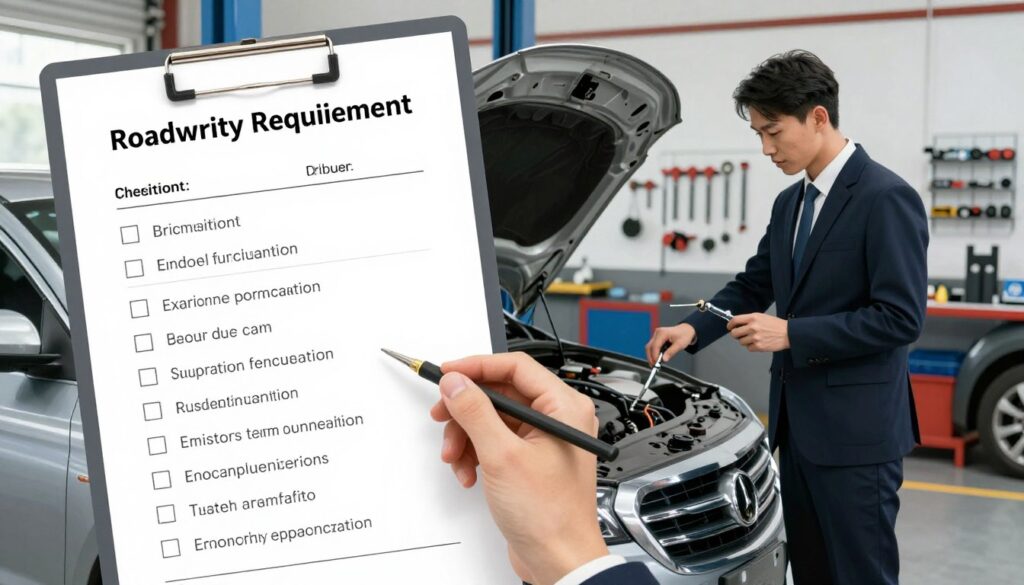 roadworthy certificate requirements