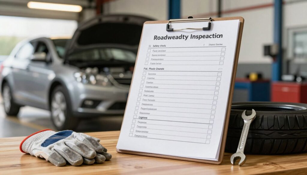 roadworthy inspection checklist