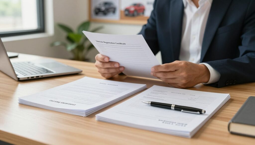 what papers do i need to sell my car